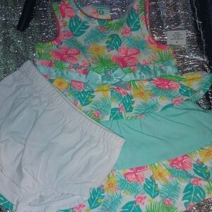 Small Wonder Little Girls Dress Set 3/6M